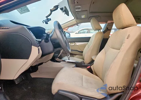 2015 Honda Civic Ex z USA, uszkodzony, nr VIN 19XFB2F86FE019620